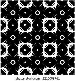 Design seamless monochrome geometric pattern. Abstract background. Vector art.Perfect for site backdrop, wrapping paper, wallpaper, textile and surface design. 