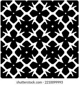 Diseño de un patrón geométrico monocromo sin fisuras. Antecedentes abstractos. Arte vectorial.Perfecto para el fondo del sitio, papel envolvente, papel tapiz, textil y diseño de superficie. 