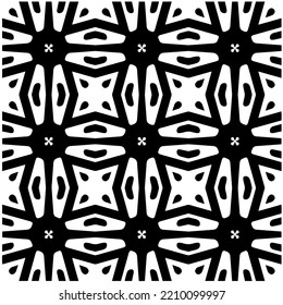 Design seamless monochrome geometric pattern. Abstract background. Vector art.Perfect for site backdrop, wrapping paper, wallpaper, textile and surface design. 