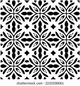 Diseño de un patrón geométrico monocromo sin fisuras. Antecedentes abstractos. Arte vectorial.Perfecto para el fondo del sitio, papel envolvente, papel tapiz, textil y diseño de superficie. 