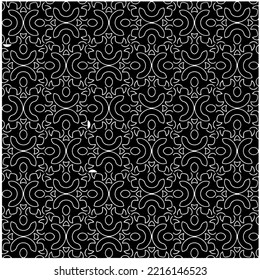 Design seamless monochrome geometric pattern. Abstract background. Vector art.Perfect for site backdrop, wrapping paper, wallpaper, textile and surface design. 