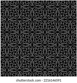 Design seamless monochrome geometric pattern. Abstract background. Vector art.Perfect for site backdrop, wrapping paper, wallpaper, textile and surface design. 