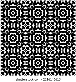 Diseño de un patrón geométrico monocromo sin fisuras. Antecedentes abstractos. Arte vectorial.Perfecto para el fondo del sitio, papel envolvente, papel tapiz, textil y diseño de superficie. 