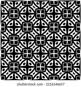 Design seamless monochrome geometric pattern. Abstract background. Vector art.Perfect for site backdrop, wrapping paper, wallpaper, textile and surface design. 