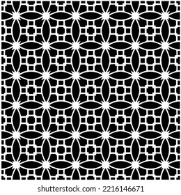 Diseño de un patrón geométrico monocromo sin fisuras. Antecedentes abstractos. Arte vectorial.Perfecto para el fondo del sitio, papel envolvente, papel tapiz, textil y diseño de superficie. 