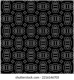 Design seamless monochrome geometric pattern. Abstract background. Vector art.Perfect for site backdrop, wrapping paper, wallpaper, textile and surface design. 