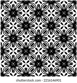 Diseño de un patrón geométrico monocromo sin fisuras. Antecedentes abstractos. Arte vectorial.Perfecto para el fondo del sitio, papel envolvente, papel tapiz, textil y diseño de superficie. 