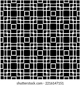 Entwurf nahtloser monochromer geometrischer Muster. Abstrakter Hintergrund. Vector art.Perfekt für Website-Hintergrund, Wickelpapier, Tapete, Textil und Oberflächendesign. 