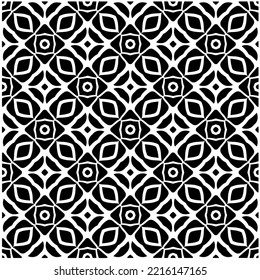 Design seamless monochrome geometric pattern. Abstract background. Vector art.Perfect for site backdrop, wrapping paper, wallpaper, textile and surface design. 