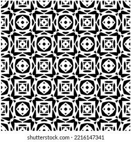 Design seamless monochrome geometric pattern. Abstract background. Vector art.Perfect for site backdrop, wrapping paper, wallpaper, textile and surface design. 