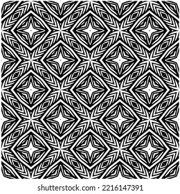 Entwurf nahtloser monochromer geometrischer Muster. Abstrakter Hintergrund. Vector art.Perfekt für Website-Hintergrund, Wickelpapier, Tapete, Textil und Oberflächendesign. 