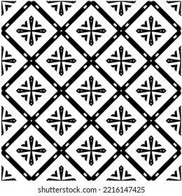 Diseño de un patrón geométrico monocromo sin fisuras. Antecedentes abstractos. Arte vectorial.Perfecto para el fondo del sitio, papel envolvente, papel tapiz, textil y diseño de superficie. 