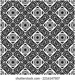 Entwurf nahtloser monochromer geometrischer Muster. Abstrakter Hintergrund. Vector art.Perfekt für Website-Hintergrund, Wickelpapier, Tapete, Textil und Oberflächendesign. 