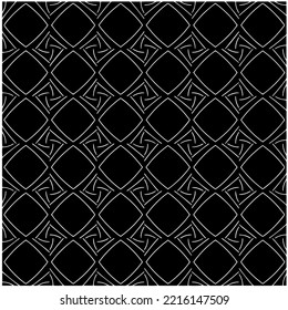 Design seamless monochrome geometric pattern. Abstract background. Vector art.Perfect for site backdrop, wrapping paper, wallpaper, textile and surface design. 