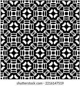 Design seamless monochrome geometric pattern. Abstract background. Vector art.Perfect for site backdrop, wrapping paper, wallpaper, textile and surface design. 