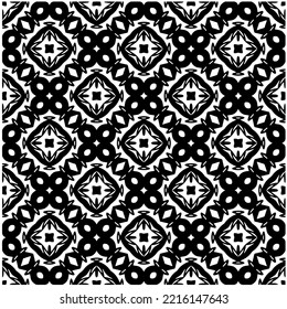 Diseño de un patrón geométrico monocromo sin fisuras. Antecedentes abstractos. Arte vectorial.Perfecto para el fondo del sitio, papel envolvente, papel tapiz, textil y diseño de superficie. 