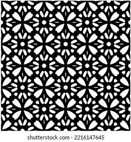 Design seamless monochrome geometric pattern. Abstract background. Vector art.Perfect for site backdrop, wrapping paper, wallpaper, textile and surface design. 