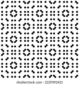 Entwurf nahtloser monochromer geometrischer Muster. Abstrakter Hintergrund. Vector art.Perfekt für Website-Hintergrund, Wickelpapier, Tapete, Textil und Oberflächendesign. 