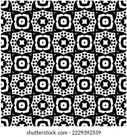 Diseño de un patrón geométrico monocromo sin fisuras. Antecedentes abstractos. Arte vectorial.Perfecto para el fondo del sitio, papel envolvente, papel tapiz, textil y diseño de superficie. 
