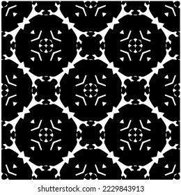 Diseño de un patrón geométrico monocromo sin fisuras. Antecedentes abstractos. Arte vectorial.Perfecto para el fondo del sitio, papel envolvente, papel tapiz, textil y diseño de superficie. 