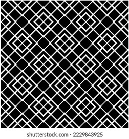 Diseño de un patrón geométrico monocromo sin fisuras. Antecedentes abstractos. Arte vectorial.Perfecto para el fondo del sitio, papel envolvente, papel tapiz, textil y diseño de superficie. 