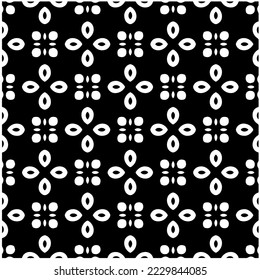 Design seamless monochrome geometric pattern. Abstract background. Vector art.Perfect for site backdrop, wrapping paper, wallpaper, textile and surface design. 