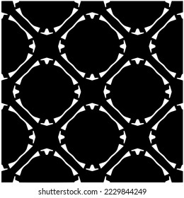 Design seamless monochrome geometric pattern. Abstract background. Vector art.Perfect for site backdrop, wrapping paper, wallpaper, textile and surface design. 
