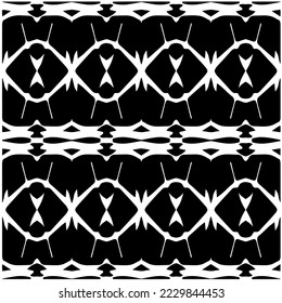Design seamless monochrome geometric pattern. Abstract background. Vector art.Perfect for site backdrop, wrapping paper, wallpaper, textile and surface design. 