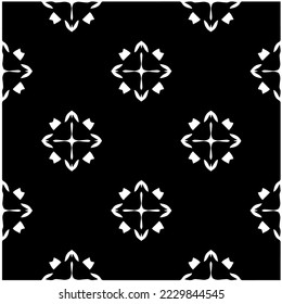 Diseño de un patrón geométrico monocromo sin fisuras. Antecedentes abstractos. Arte vectorial.Perfecto para el fondo del sitio, papel envolvente, papel tapiz, textil y diseño de superficie. 