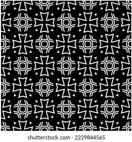 Design seamless monochrome geometric pattern. Abstract background. Vector art.Perfect for site backdrop, wrapping paper, wallpaper, textile and surface design. 