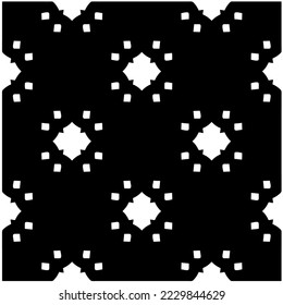 Diseño de un patrón geométrico monocromo sin fisuras. Antecedentes abstractos. Arte vectorial.Perfecto para el fondo del sitio, papel envolvente, papel tapiz, textil y diseño de superficie. 