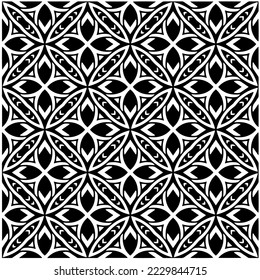 Design seamless monochrome geometric pattern. Abstract background. Vector art.Perfect for site backdrop, wrapping paper, wallpaper, textile and surface design. 