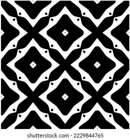 Diseño de un patrón geométrico monocromo sin fisuras. Antecedentes abstractos. Arte vectorial.Perfecto para el fondo del sitio, papel envolvente, papel tapiz, textil y diseño de superficie. 