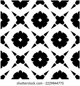 Design seamless monochrome geometric pattern. Abstract background. Vector art.Perfect for site backdrop, wrapping paper, wallpaper, textile and surface design. 
