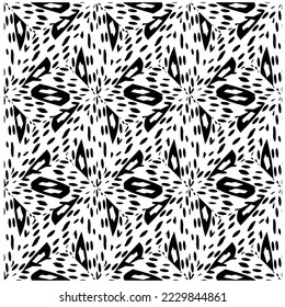 Diseño de un patrón geométrico monocromo sin fisuras. Antecedentes abstractos. Arte vectorial.Perfecto para el fondo del sitio, papel envolvente, papel tapiz, textil y diseño de superficie. 