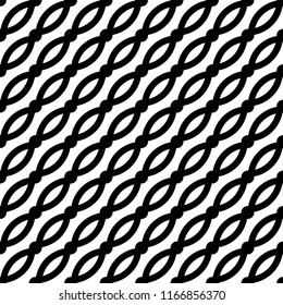Design seamless monochrome grating pattern. Abstract background. Vector art