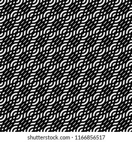Design seamless monochrome grating pattern. Abstract background. Vector art