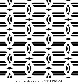 Design seamless monochrome grating pattern. Abstract background. Vector art
