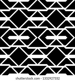 Design seamless monochrome grating pattern. Abstract background. Vector art