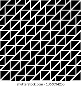Design seamless monochrome grating pattern. Abstract background. Vector art
