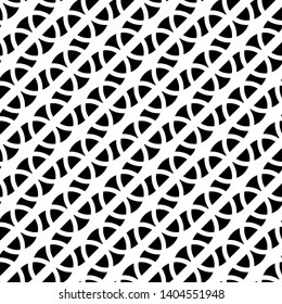 Design seamless monochrome grating pattern. Abstract background. Vector art
