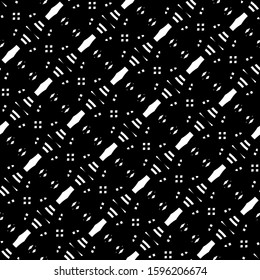 Design seamless monochrome grating pattern. Abstract background. Vector art