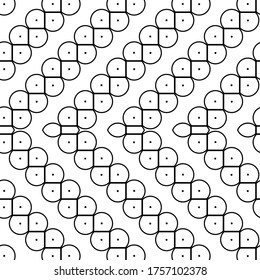 Design seamless monochrome grating zigzag pattern. Abstract decorative background. Vector art
