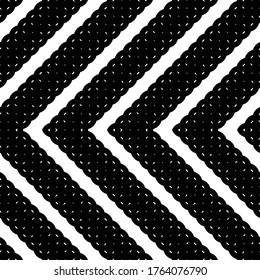 Design seamless monochrome grating zigzag pattern. Abstract background. Vector art
