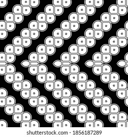 Diseño de un patrón de zigzag monocromo sin fisuras. Resumen de fondo decorativo. Arte vectorial