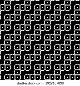 Design seamless monochrome grating zigzag pattern. Abstract background. Vector art