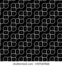 Diseño de un patrón de zigzag monocromo sin fisuras. Antecedentes abstractos. Arte vectorial