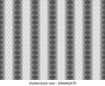 Design seamless monochrome grid pattern. Abstract geometric background. Vector art. No gradient