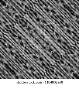 Design seamless monochrome grid pattern. Abstract background. Vector art. No gradient