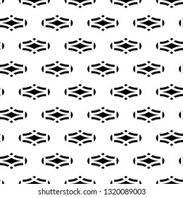 Design seamless monochrome grid pattern. Abstract background. Vector art